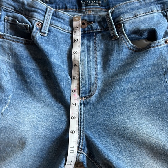Lucky Brand Bridgette Skinny Distressed Light Wash Stretch Jeans Womens 6/28 - Picture 5 of 5